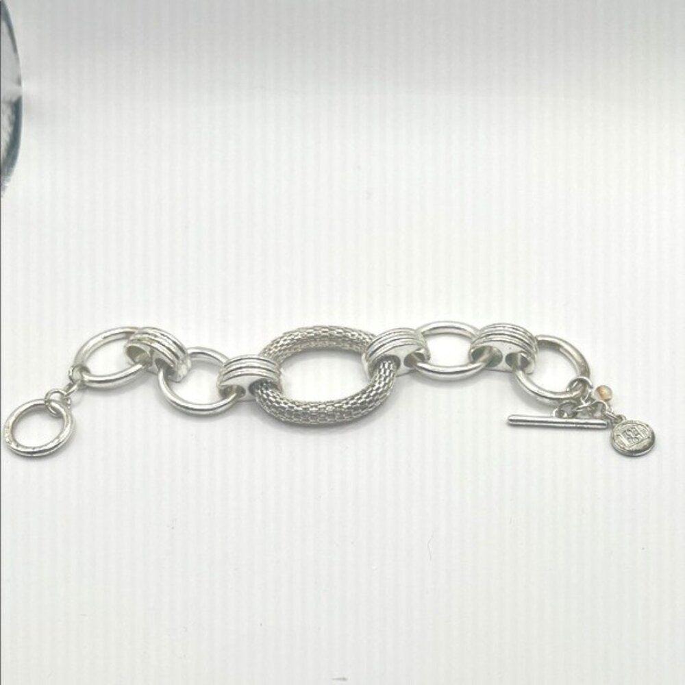 Dana Buchman Silver Link Bracelet
